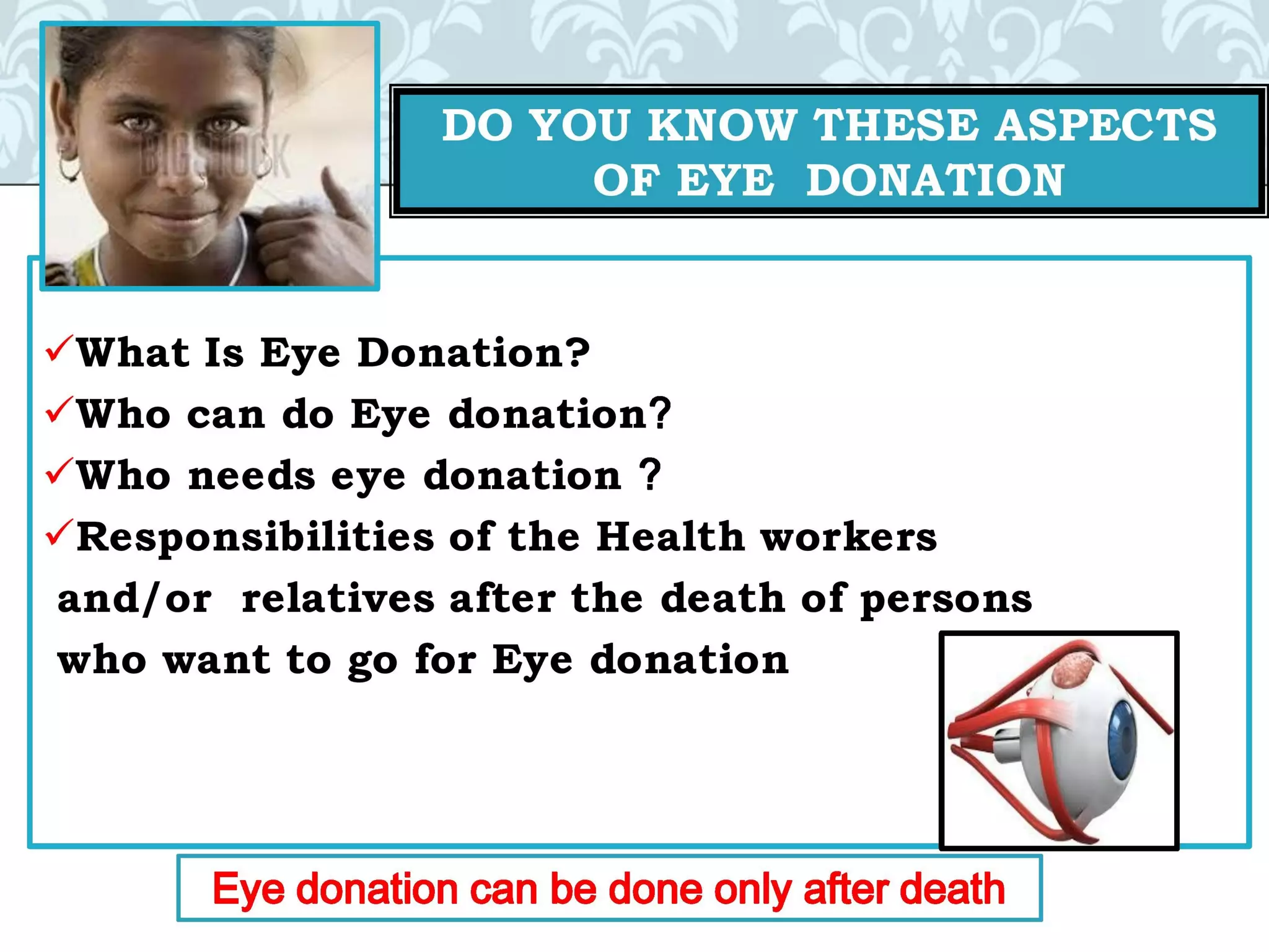 Organ donation english ppt