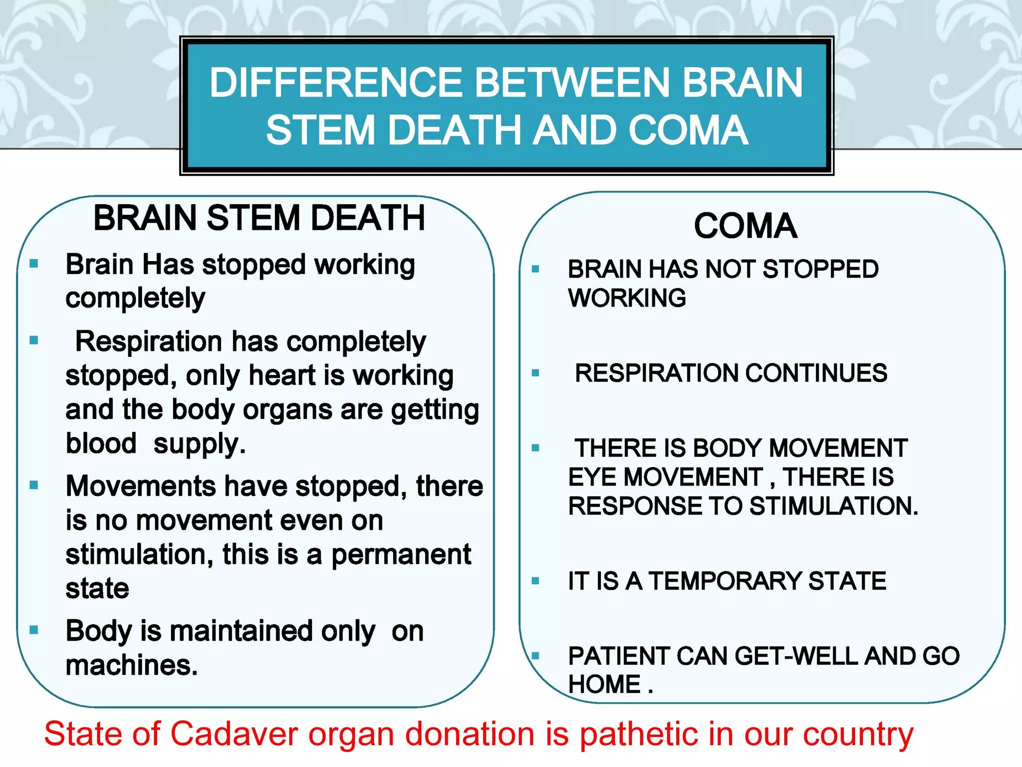Organ donation english ppt