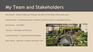 Organic america   team presentation