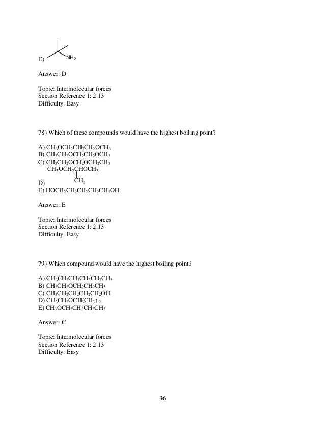 Organic Chemistry 11th Edition Solomons Test Bank