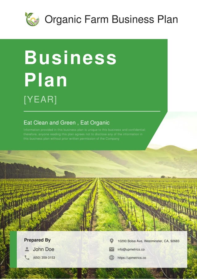 sample agricultural co operative business plan