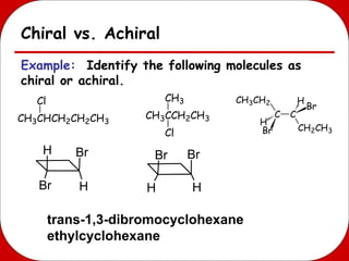 organic chemistry 1- intro to stereochemistry | PPT