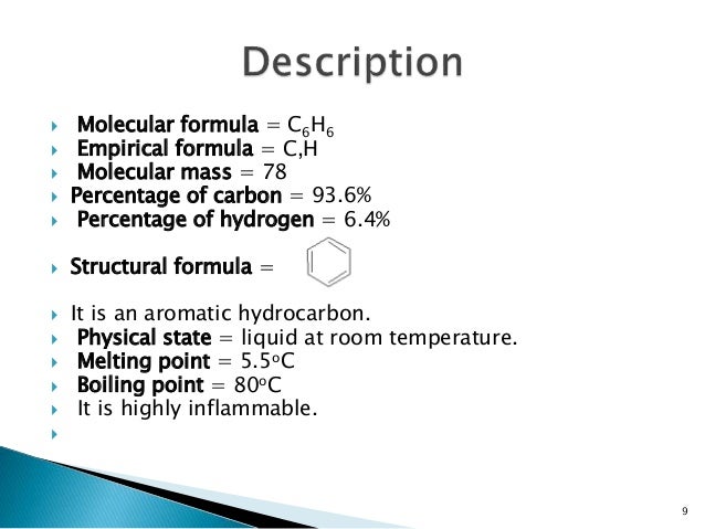 Basic Introduction Of Benzene