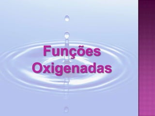 Funções Orgânicas