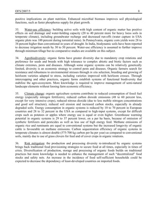 Organic agriculture and food security | PDF