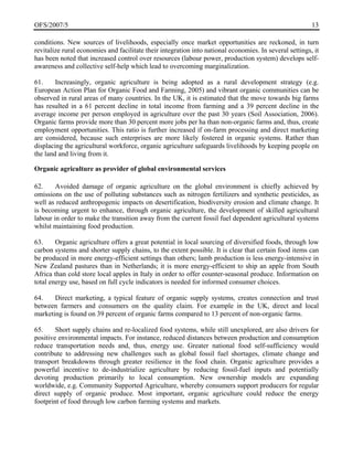 Organic agriculture and food security | PDF
