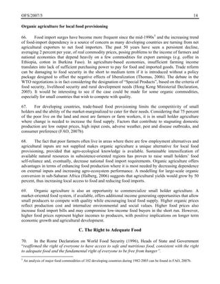 Organic agriculture and food security | PDF