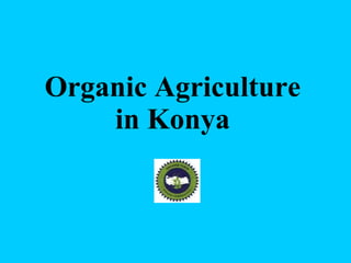 Organic Agriculture in Konya   