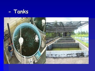 - Tanks
 