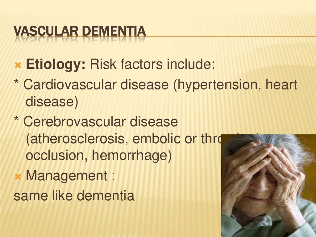 Organic brain syndrome