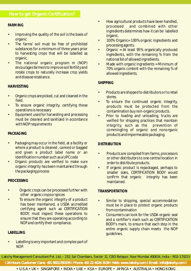 Organic food definition image