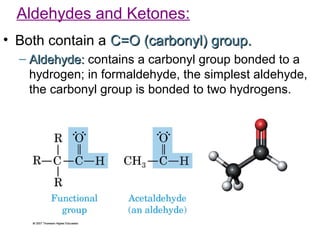 Predict the shape of formaldehyde, CH2O
– The Lewis structure shows carbon surrounded by 3 regions of electron
density; 2 with single pairs of e- and one with 2 pairs of e- forming the
double bond to oxygen.
– According to the VSEPR model, the three regions radiate from carbon
at angles of 120°, and the shape of the molecule is planar (trigonal
planar).
– The measured H-C-H bond angle is 116.5°.

 