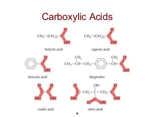 Carboxylic Acids

 