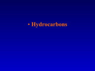Hydrocarbons 