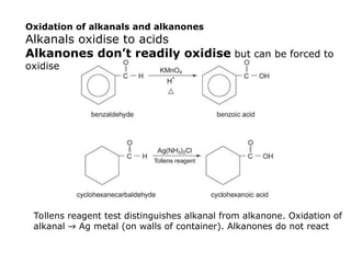 Organic compounds: PREPARATION, REACTIONS AND TESTS | PPT