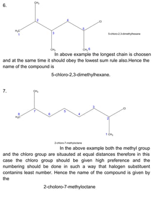 Organic chemistry nomenclature | PDF