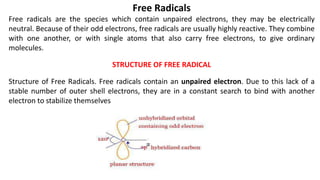 Free Radical Notes.pdf ORGANIC CHEMISTRY UNIT-VII (1).pdf organic chemistry | PDF