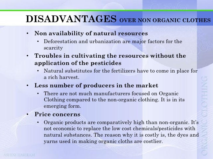 Disadvantages Of Organic Food Production Disadvantages Of Organic Food Production