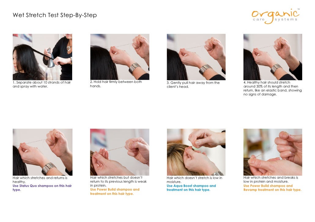 Using The Wet Stretch Test To Determine Hair S Attributes