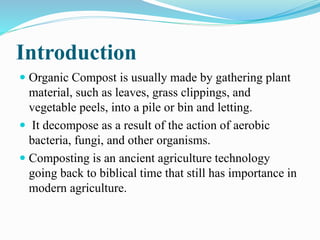 Organic compost. | PPTX