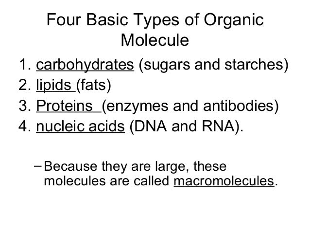 what are organic compounds