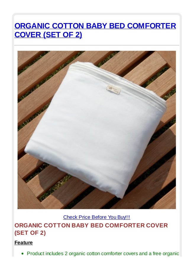 cotton baby comforter