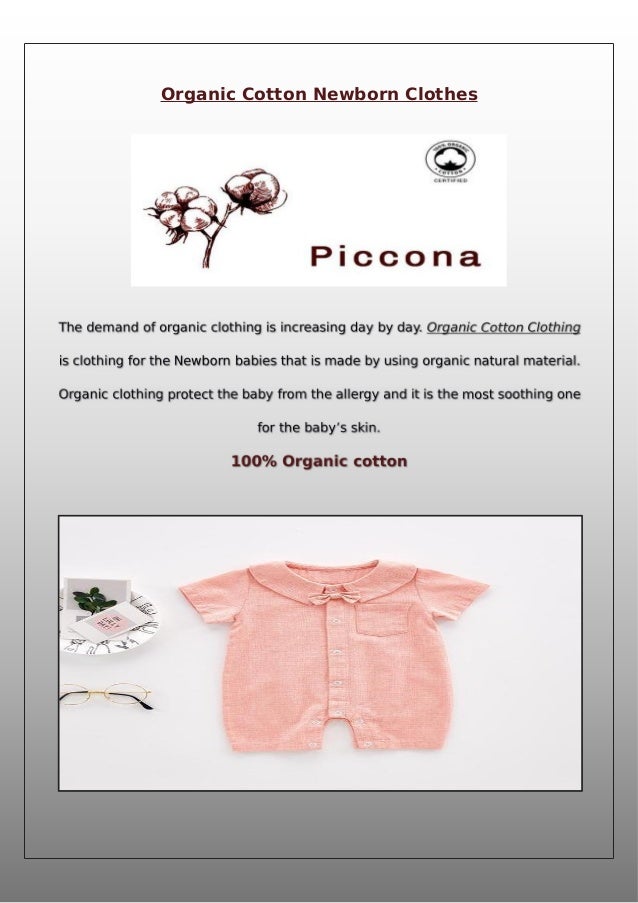 organic cotton infant clothes