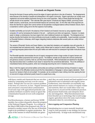 Organic Crop Production Overview | PDF