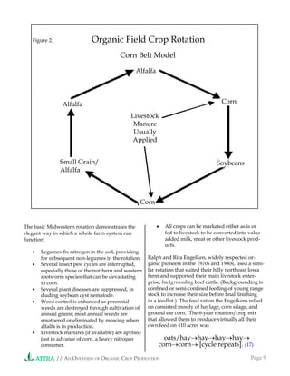 Organic Crop Production Overview | PDF