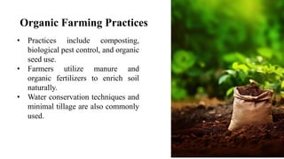 Organic Farming; a sustainable agriculture practice | PDF