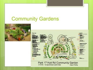 Community Gardens
 