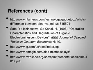 Organic Light Emitting Diodes Davey and Walker.pptx
