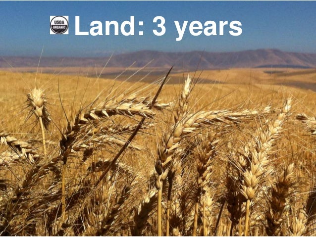 Organic livestock and conservation