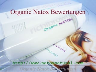 Organic Natox Bewertungen




http://www.natoxnatural.com
   Organic Natox Bewertungen
 