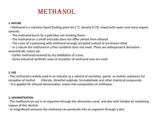 Organic poisons topic of poison chemistry | PPTX