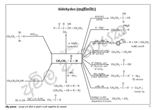 O Nh O2n Cl Comprehensive Overview of Organic Chemistry Reactions and Compounds | PDF