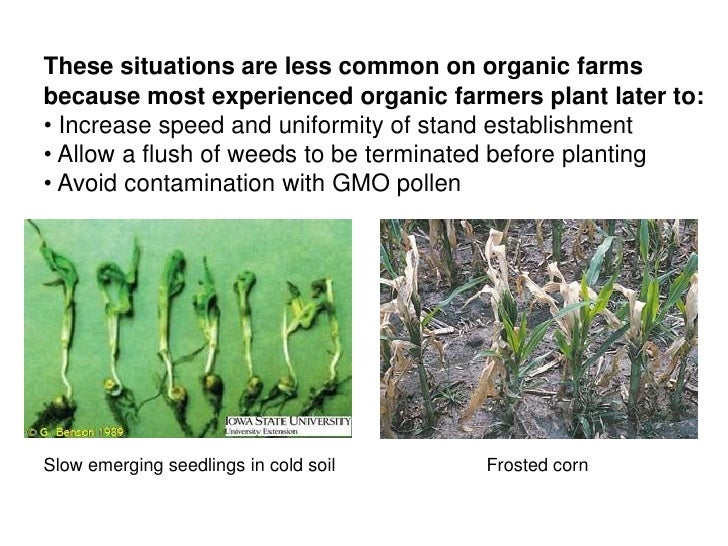 Organic soil management