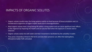 ORGANIC SOLUTES IN WATER.pptx