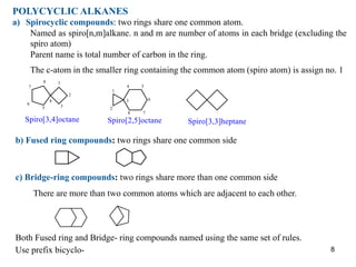 Polycylclic Rings Organic chemistry chapter 2 important lecture note | PDF