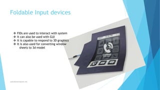 Organic User Interface | PPTX