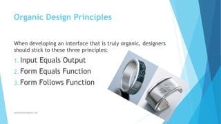 Organic User Interface | PPTX