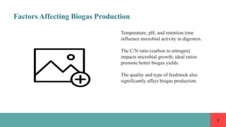 Organic Waste And Their Use For Production Of Biogas And Manures.pptx