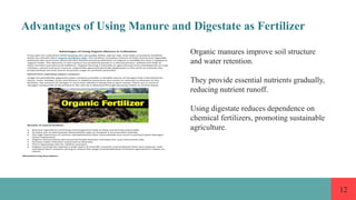 Organic Waste And Their Use For Production Of Biogas And Manures.pptx