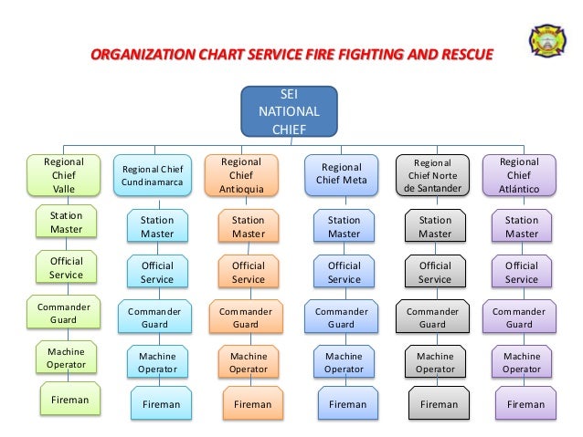 organigrama servicio sei 1 ppt vale organization chart