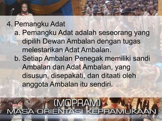 ambalan penegak | PPTX