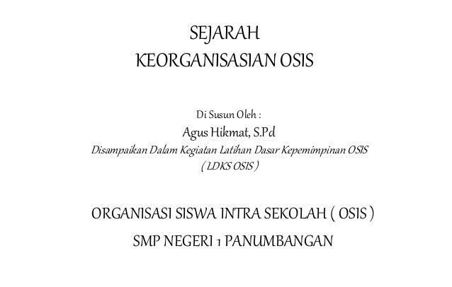 Organisasi Osis