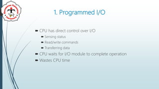 Input/Output System (Part 2) | PPT