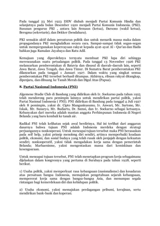Organisasi pergerakan nasional | DOCX