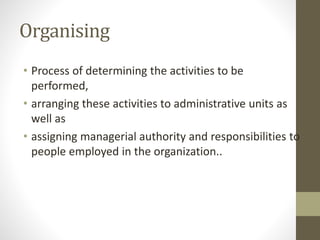 Organisation Beginning What Is Organisation? | PPTX
