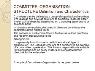 Organisation - organisation structures | PPTX